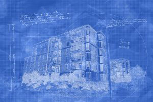 Condominium Building Construction Blueprint Design