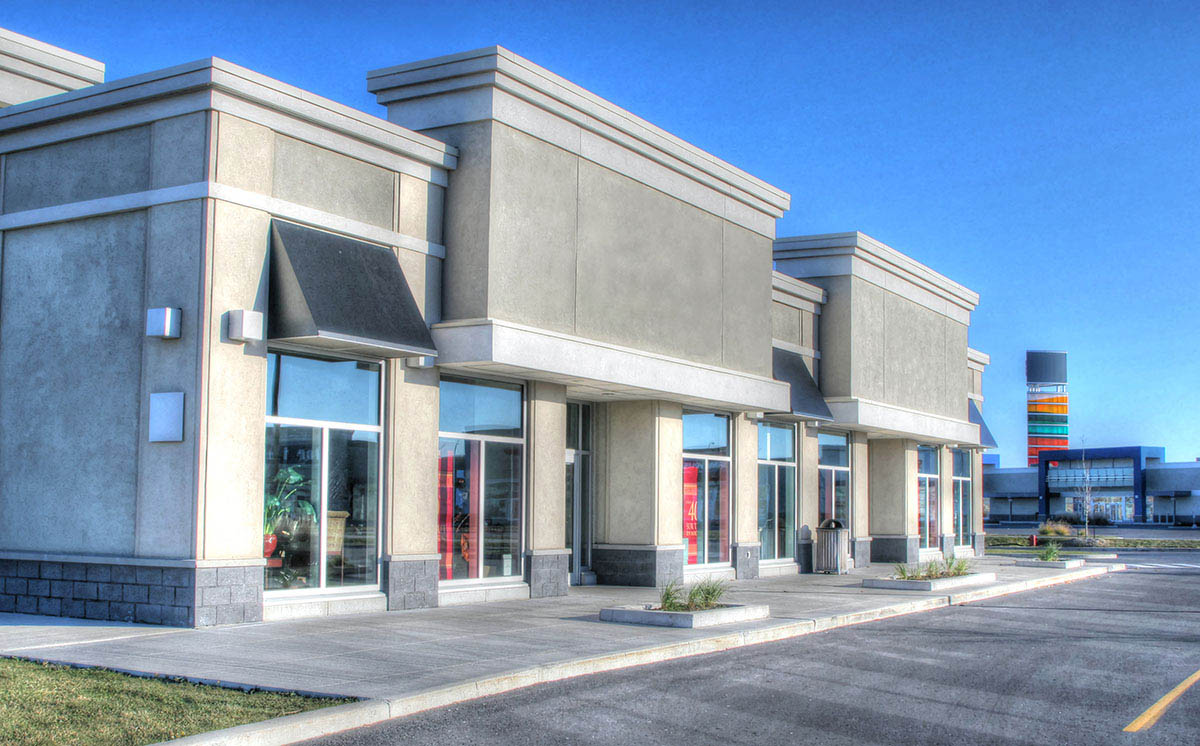 Gray Retail Modern Storefront Gray Retail Modern Storefront