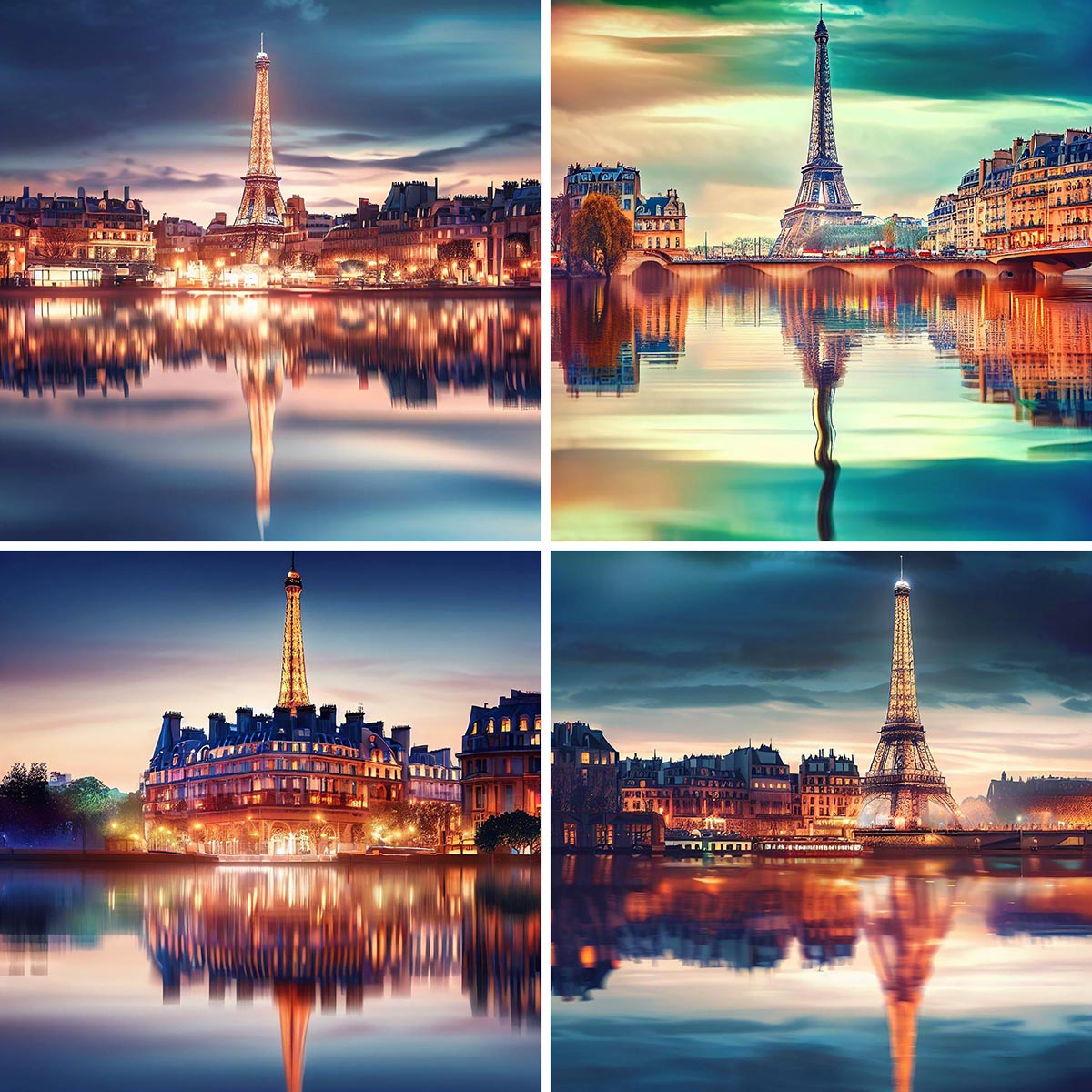 AI Paris City Scene AI Paris City Scene