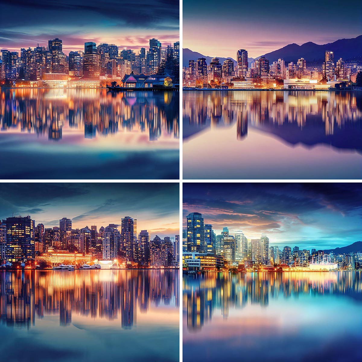 AI Vancouver City Scene AI Vancouver City Scene